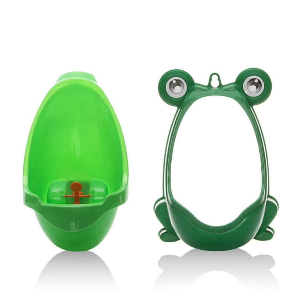 Pot d’Apprentissage Bébé Garçon – Urinoir Grenouille Mural avec Hélice Rotative – Facile à Fixer et Nettoyer – 1 à 6 ans