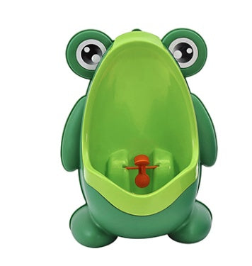 Pot d’Apprentissage Bébé Garçon – Urinoir Grenouille Mural avec Hélice Rotative – Facile à Fixer et Nettoyer – 1 à 6 ans